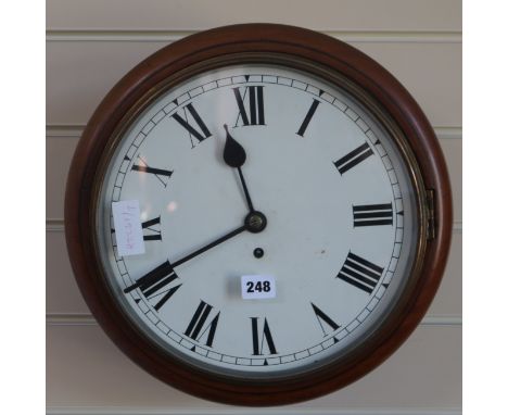 A fusee wall clock
