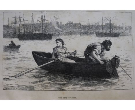 Dickens, Charles - Our Mutual Friend, 1st edition in book form, 2 vols in 1, 8vo, half calf, illustrated by Marcus Stone, wit