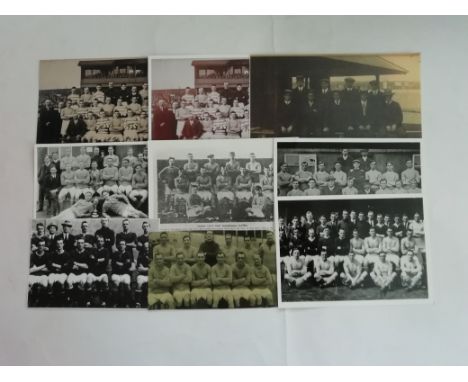 FOOTBALL, Cardiff City photos, mainly re-strikes from 1910s-1930s, inc. 1910 (first professional players), Welsh Cup, Western