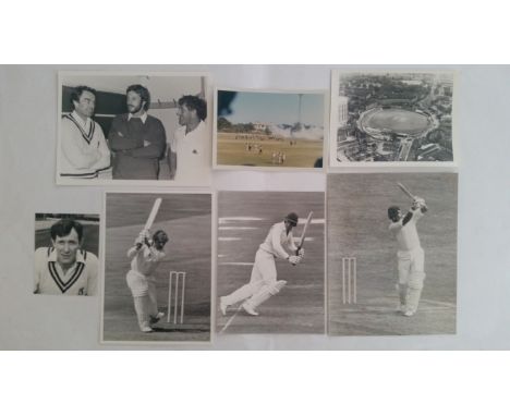 CRICKET, press photos, England players 1970's, 10 x 8 depicting Graham Gooch batting during the 1979 Benson and Hedges Cup Fi