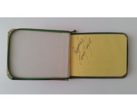 BOXING, autograph album, signed to individual pages (one to a page and not back to back), mainly 1920s-1960s, British and Ame