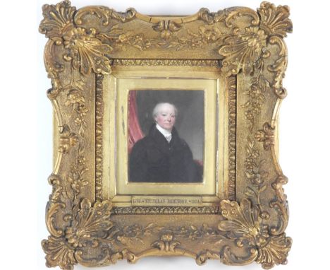 Thomas Hargreaves (1775-1846)
Portrait of Nicholas Robinson of Sudley House, Liverpool and of Frankton, Shropshire and of the