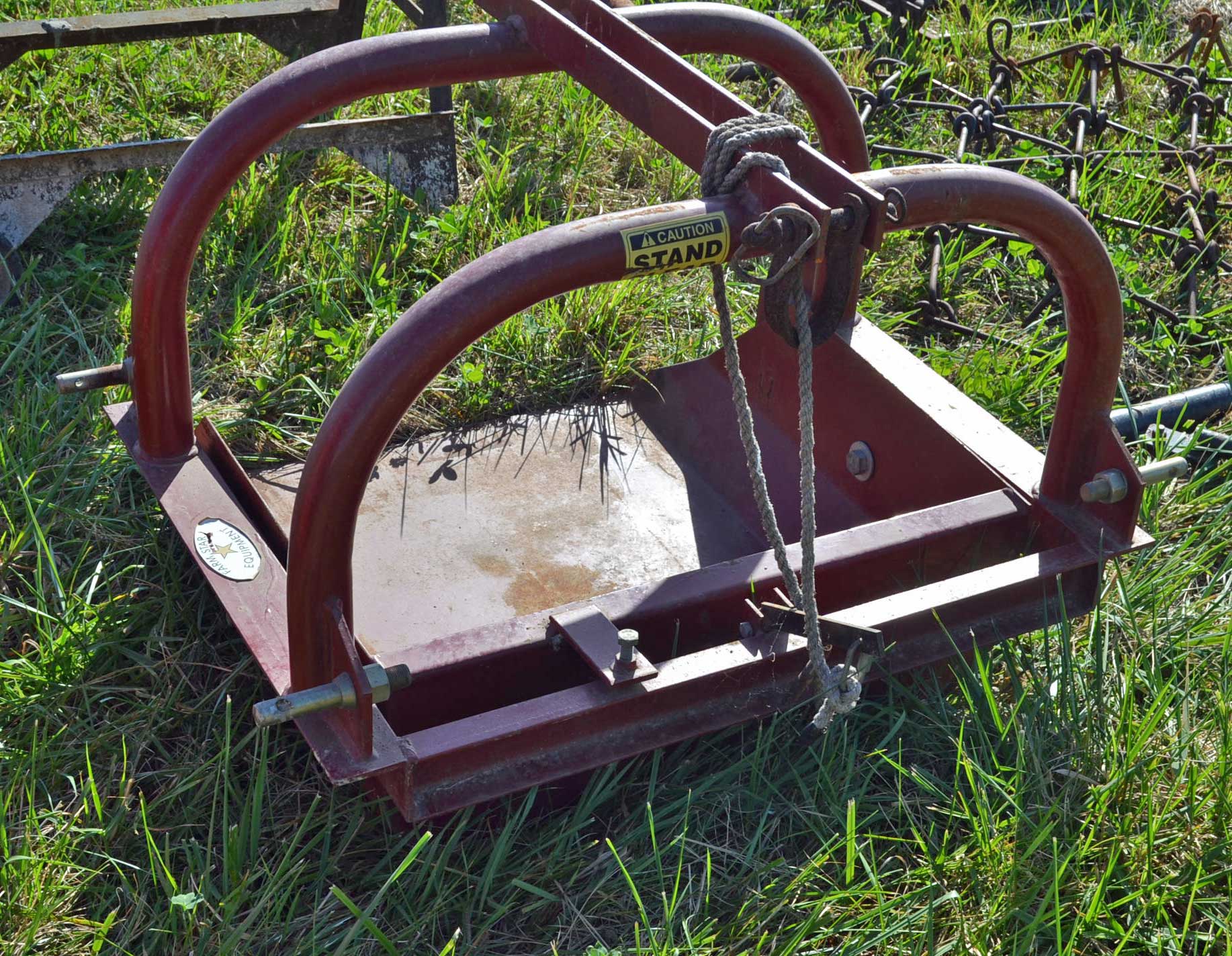 Dirt Scoop, 3 Pt, Reversible