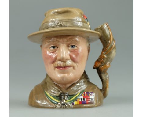 Royal Doulton small character jug Lord Baden-Powell D7144 limited edition 
