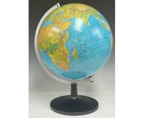 A contemporary Danish made globe A/S, 30cm diameter. Edition 9/95. Made in 1995.