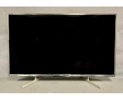 A Sony Bravia 43" LCD TV, model no. KD-43XH8196