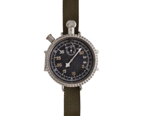 Unsigned,   Base metal Bomb timer with both count-down and count-up function, no. 97618, circa 1930s   Movement: Cal.257, Han