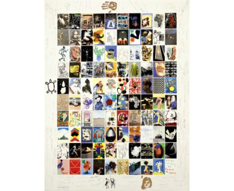 Band AidVisual Aid For Band Aid, 1985no.149 of 500, limited edition print, published by Coriander Studios, featuring various 