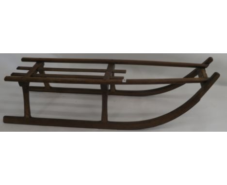 An oak framed sled Condition Report: Available upon request