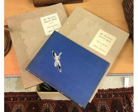 LIONEL EDWARDS "My Hunting Sketch Book" and "My Hunting Sketch Book Vol II", published London Eyre &amp; Spottiswoode 1928 an