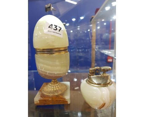2 VINTAGE ONYX LIGHTERS 