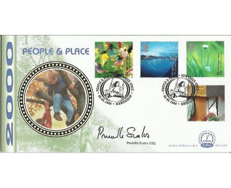 Prunella Scales Benham Official signed FDC BLCS185R People & Places Signed by Prunella Scales. Good condition