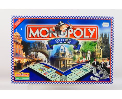 Hasbro - Monopoly - An unopened Oxford Edition Monopoly set 2001 issue. This set is still factory shrink wrapped so appears M
