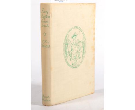 Travers, PL. Mary Poppins Comes Back. Lovat Dickson &amp; Thompson, 1935. 8vo, org. cloth; illus to text by Mary Shepard (fro