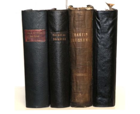 Dickens, Charles The Pickwick Club. Chapman and Hall, 1837. 42 plates by Seymour, Phiz and Buss (the two suppressed plates op