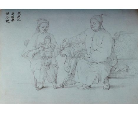 Important Chinese Christian Historical Interest- An Amateur Original Sketches at Sea and on Shore, 1836-1843, comprising titl