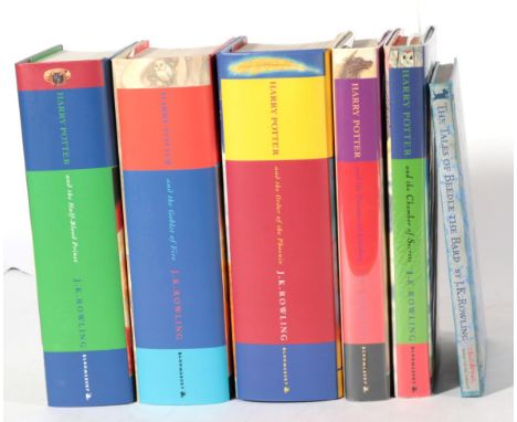 Rowling, J.K Harry Potter and the Chamber of Secrets. Bloomsbury, 1998. 8vo, org. pictorial boards in dustwrapper (£10.99, la