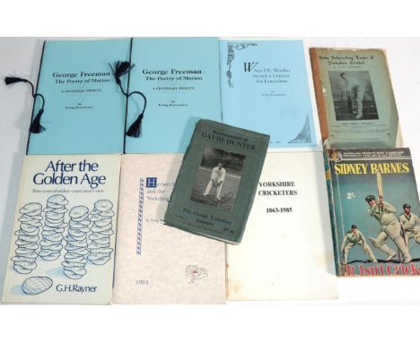 Yorkshire County Cricket Club A run of Annuals from 1893-1940, 1947-2014, 2016-17 (no WWII years were issued). Principally in