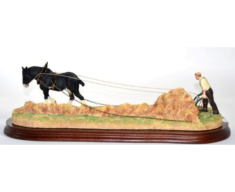 Border Fine Arts 'A Clean Sweep' (Gold Edition), Commissioned by The Posthorn, Castle Douglas, model No. B0591 by Ray Ayres, 