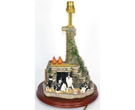 Border Fine Arts Studio Table Lamp 'Jock's Pride', model No. A3327 by Ray Ayres In good condition. 