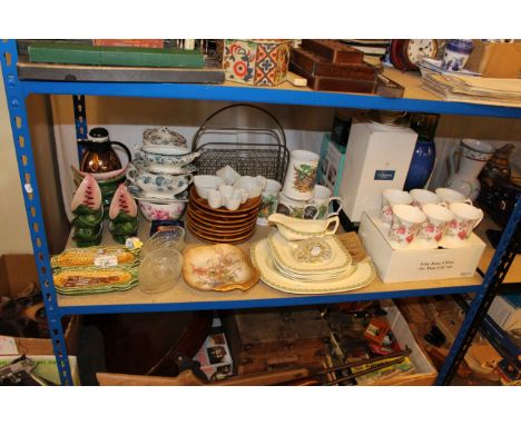 Collection of Caithness glass, Hammersley, tureens, Aynsley, Doulton Burslem, etc.