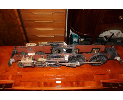 Steam model of steam locomotion chassis, 75cm length.