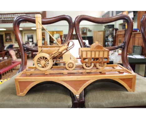 Model of Locomotion No.1 Engine, 50cm across.