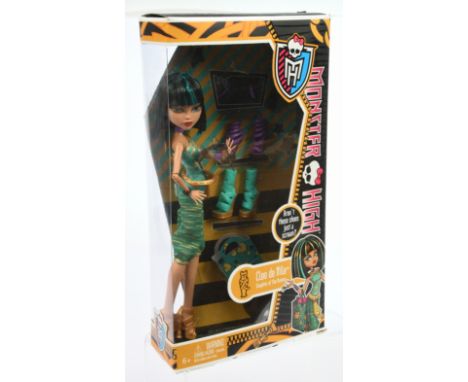 Mattel Monster High Cleo de Nile Aren't These Shoes Just a Scream? doll, 2013, BBR92, NRFB, Near Mint to Mint, within Good Pl