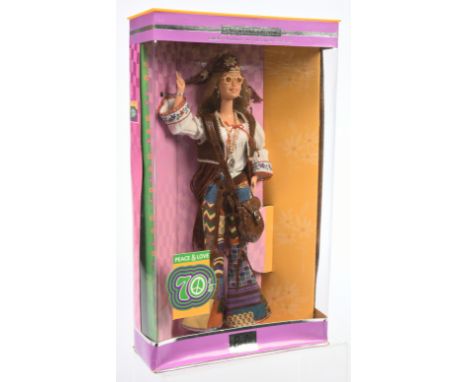 Mattel Barbie Peace &amp; Love 70s doll, 27677, Great Fashions of the 20th Century, 2000, NRFB, Near Mint to Mint, within Goo