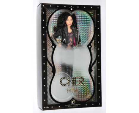 Mattel Barbie Cher (Turn Back Time) by Bob Mackie doll, 2007, K7903, Black Label, Near Mint to Mint, NRFB, within Good Plus t