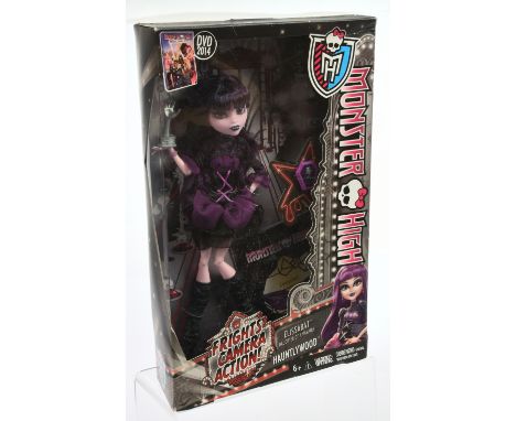 Mattel Monster High Elissabat Frights Camera Action doll, 2013, BDD87, Near Mint to Mint, NRFB, within Good to Good Plus pack