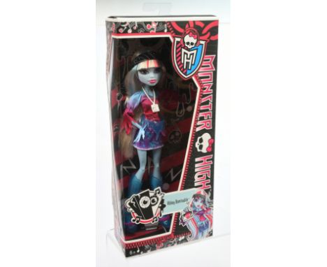Mattel Monster High Abbey Bominable Music Festival doll, 2012, Y7695, Near Mint to Mint, NRFB, within Good Plus to Excellent 