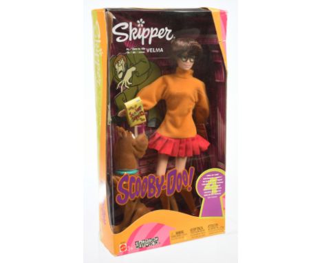 Mattel Barbie Scooby-Doo Cartoon Network Velma doll with Scooby Doo, 2002, B3282, Near Mint to Mint, NRFB, within Fair Plus t