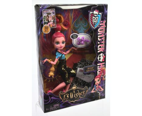 Mattel Monster High GiGi Grant 13 Wishes doll, 2012, Y7709, Near Mint to Mint, NRFB, within Excellent to Excellent Plus packa