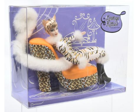 Mattel Barbie Lounge Kitties Collection, 2003, B3553, Near Mint (right heel of boot is bent and retaining ties are loose), NR
