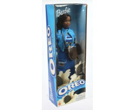 Mattel Barbie Oreo School Time Fun rare African American doll, 2001, 55195, Near Mint, (Oreo bag surface has come away from b