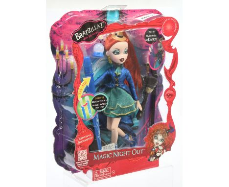 MGA Bratzillaz Meygana Broomstix Magic Night Out doll, Near Mint to Mint, NFRB, within Good Plus to Excellent packaging (surf