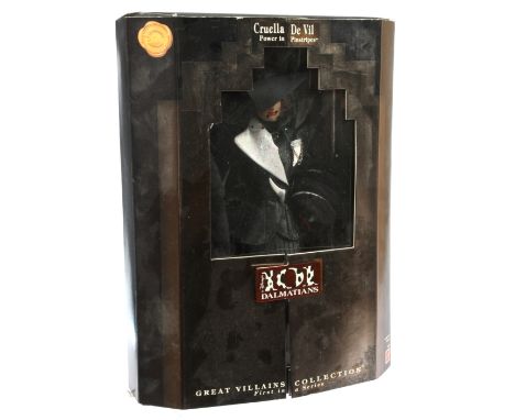 Mattel Barbie Disney Cruella de Vil Power in Pinstripes doll, 1996, 16295, from The Great Villains Collection, Near Mint to M