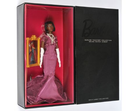 Mattel Barbie Selma DuPar James doll, 2017, DYX76, from the Harlem Theatre Collection, Gold Label Collection, limited edition