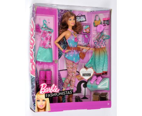 Mattel Barbie Fashionistas Ultimate Wardrobe doll, 2012, Y7501, Near Mint to Mint, NRFB, within Good to Good Plus packaging (