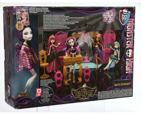 Mattel Monster High Spectra Vondergeist 13 Wishes Party Lounge doll set, 2013, Y7720, Near Mint to Mint, NRFB, within Fair Pl