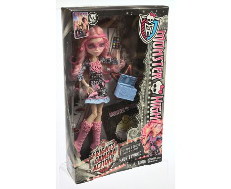 Mattel Monster High Viperine Gorgon Frights Camera Action doll, 2013, BDD85, Near Mint to Mint, NRFB, within Good Plus packag