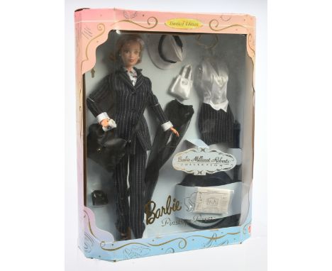 Mattel Barbie Pinstripe Power doll, 19791, 1997, Barbie Millicent Roberts Collection, Near Mint to Mint, NRFB, within Good pa