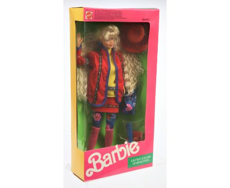 Mattel Barbie United Colours of Benetton doll, 9494, 1990, Near Mint to Mint, NRFB, within Good to Good Plus box (surface wea