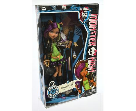 Mattel Monster High Clawdeen Wolf Scare Mester doll, 2013, BDD78, NRFB, within Good Plus packaging (surface wear / edge wear 