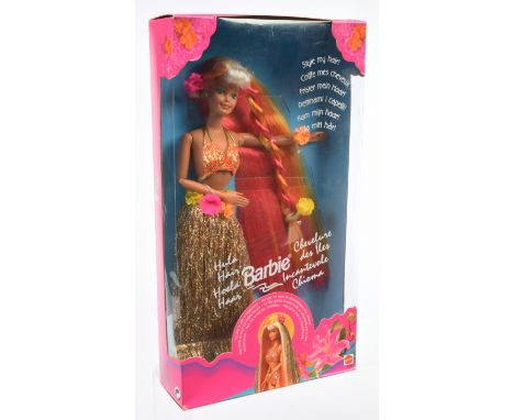Mattel Barbie Hula Hair doll, 17947, 1996, Near Mint to Mint, NRFB, within Good Plus to Excellent packaging (wear and tear / 