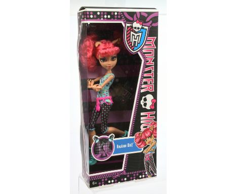Mattel Monster High Howleen Wolf Dance Class doll, 2012, Y0431, Near Mint to Mint, NRFB, within Good Plus to Excellent (some 