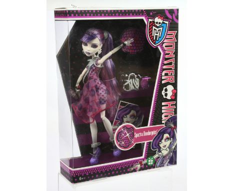 Mattel Monster High Spectra Vondergeist doll, 2011, X4531, Near Mint to Mint, NRFB, within Good Plus to Excellent (some surfa