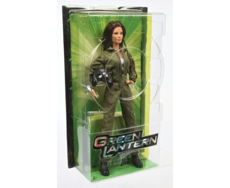 Mattel Barbie DC Warner Brothers Green Lantern Carol Ferris doll, 2010, T7656, Near Mint to Mint, NRFB, within Excellent to E