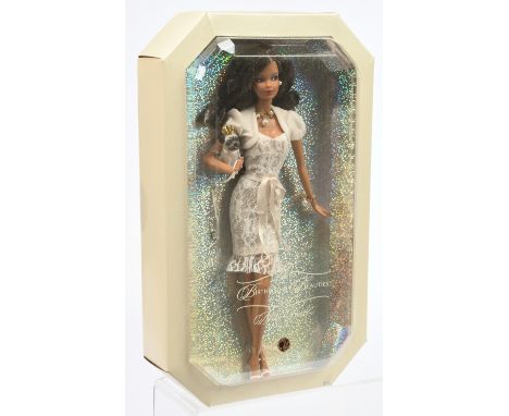 Mattel Barbie Miss Pearl Birthstone Beauties (June) doll, L7577, 2007, Pink Label, Near Mint to Mint, NRFB, within Excellent 